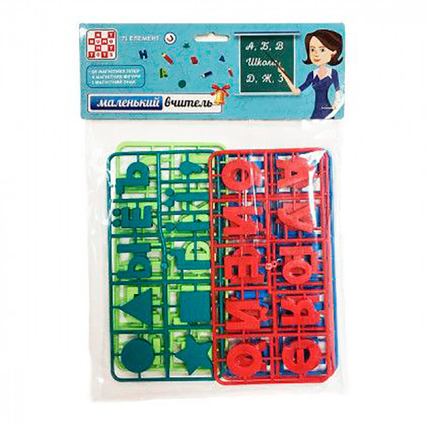 Дитячий набір: літери знаки фігури 71 елемент 3+ NT22482 Дитячий набір: літери знаки фігури 71 елемент 3+ NT22482