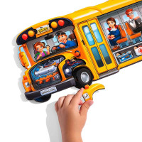 Сортер двухшаровый UBEE "Школьный автобус" з дерева ПСД270 Сортер двухшаровый UBEE "Школьный автобус" з дерева ПСД270