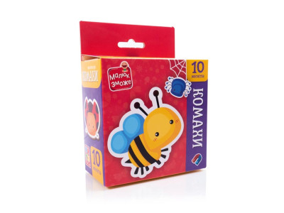 Розвиваюча гра Vladi Toys "Комахи" набір магнітів VT3106-32 Розвиваюча гра Vladi Toys "Комахи" набір магнітів VT3106-32