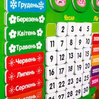 Дитячий календар Vladi Toys магнітний VT5555-04