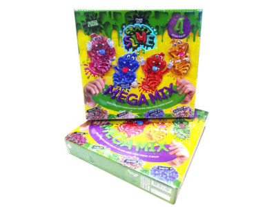 Набір для створення слаймів Danko toys Crazy Slime 4 в 1 розвиваючий SLM-03-01U02U