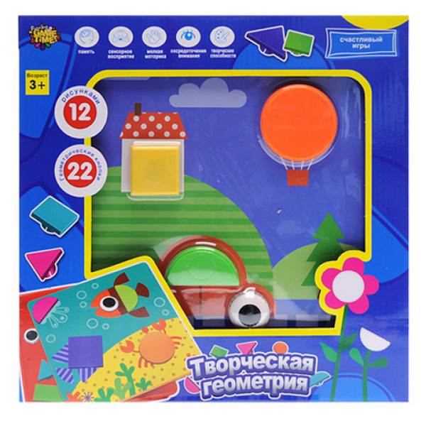 Мозаїка для малюків Творча геометрія YG787-7 Мозаїка для малюків Творча геометрія YG787-7