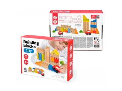 Будівельні блоки Місто 18 ел. 900538 Будівельні блоки Місто 18 ел. 900538