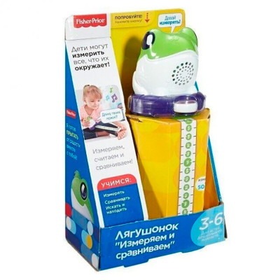Розумне жабеня "Вимірюємо та порівнюємо" (рос) FLR18 Розумне жабеня "Вимірюємо та порівнюємо" (рос) FLR18