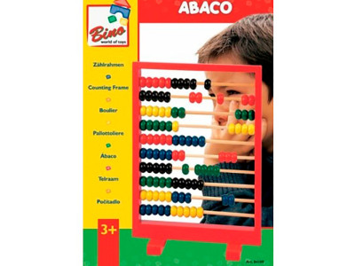 Рахівничка червона деревяна 84109