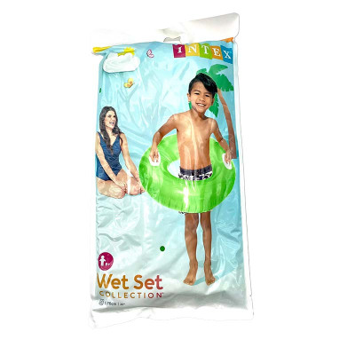 INTEX Коло "Кольоровий" з ручками 59258_Green