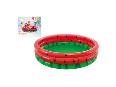 Дитячий надувний басейн Кавун 168x38см 58448 Дитячий надувний басейн Кавун 168x38см 58448