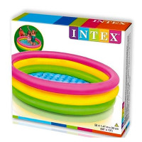 Дитячий басейн "Кольоровий" 147x33см INTEX 57422 Дитячий басейн "Кольоровий" 147x33см INTEX 57422