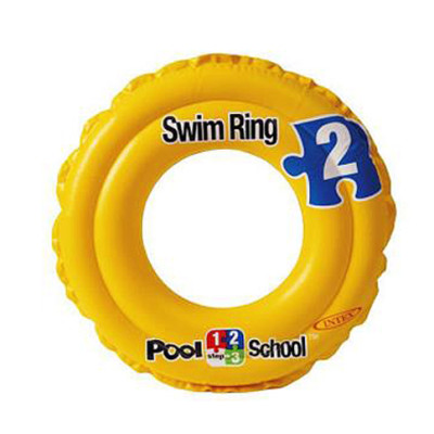 INTEX надувний круг "Pool School" жовтий 51 см 58231