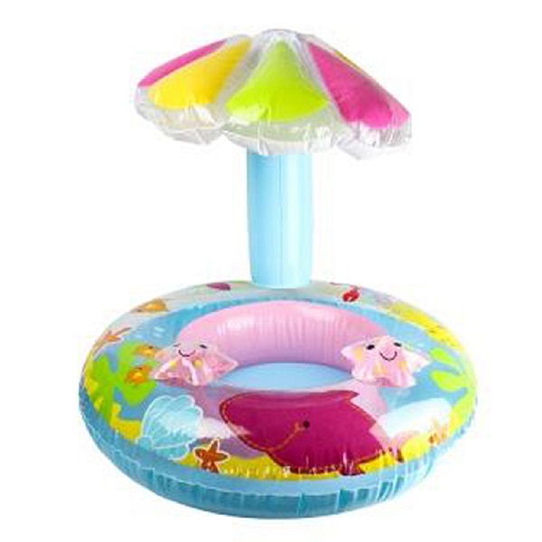 Круг-човник з отворами для ніжок і парасолькою 80 см BT-IG-0039