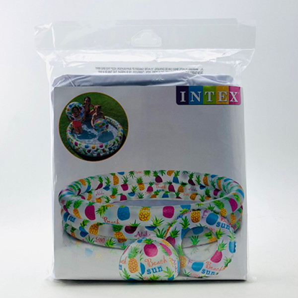 INTEX Басейн "Рибки" коло + м'яч (3+років) 59469