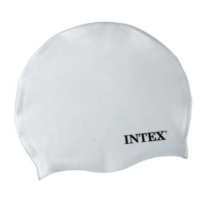 Шапочка для плавання INTEX на 8 років 20 см 55992_White