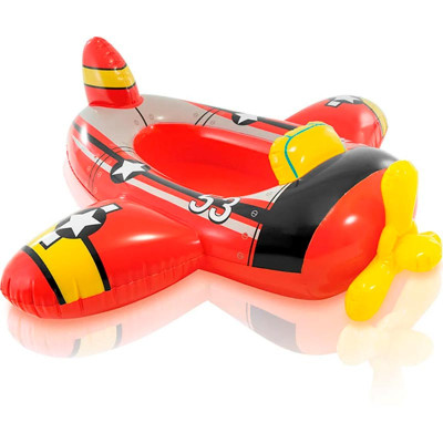 Човник-плотик 59380 (24шт) 3 види (3-6 років) ремінь комплект до 23 кг 59380_Red