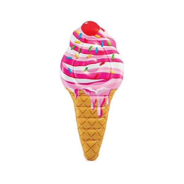 Надувний пліт "Морозиво ріжок" 224x107см 58762