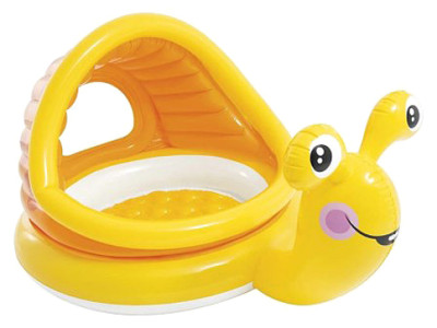 Басейн дитячий "Равлик" з навісом 57124 Басейн дитячий "Равлик" з навісом 57124