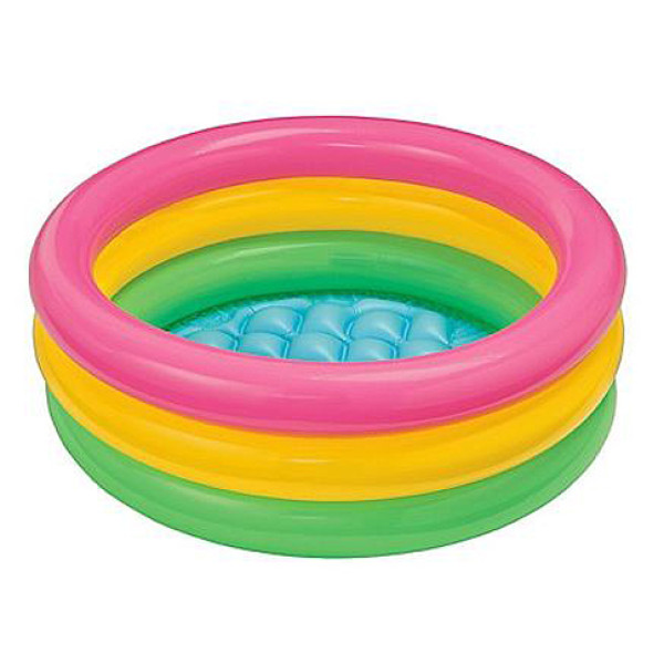 Дитячий басейн із надувним дном "Світанок" INTEX 57107 Дитячий басейн із надувним дном "Світанок" INTEX 57107