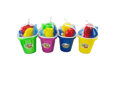 Відро "велике" № 4 набір та лійка Слонік Бамсік 011/4