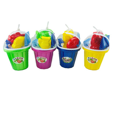 Відро "велике" № 4 набір та лійка Слонік Бамсік 011/4