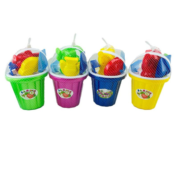 Відро "велике" № 4 набір та лійка Слонік Бамсік 011/4