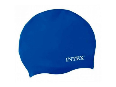 Шапочка для плавання INTEX на 8 років 20 см 55992_Blue
