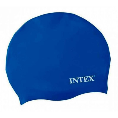 Шапочка для плавання INTEX на 8 років 20 см 55992_Blue Шапочка для плавання INTEX на 8 років 20 см 55992_Blue