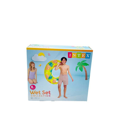 Коло надувне Intex з фруктами 107 см 56261_Yellow