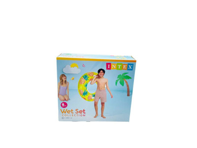 Коло надувне Intex з фруктами 107 см 56261_Yellow