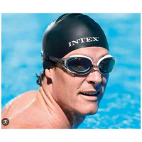Шапочка для плавання INTEX на 8 років 20 см 55992_Black Шапочка для плавання INTEX на 8 років 20 см 55992_Black