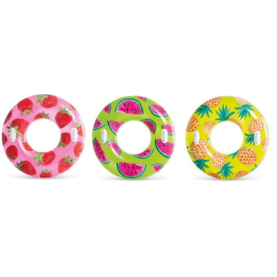 Коло надувне Intex з фруктами 107 см 56261