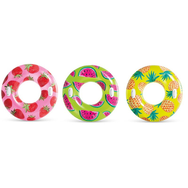 Коло надувне Intex з фруктами 107 см 56261