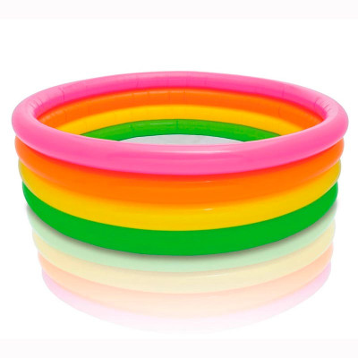 Дитячий надувний басейн Intex 168 x 46 см Палаючий захід 56441