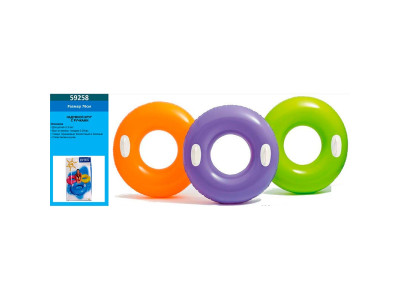 INTEX Коло "Кольоровий" з ручками 59258
