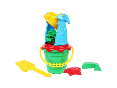 Пісочний набір Технок "Млин" з відром 1370