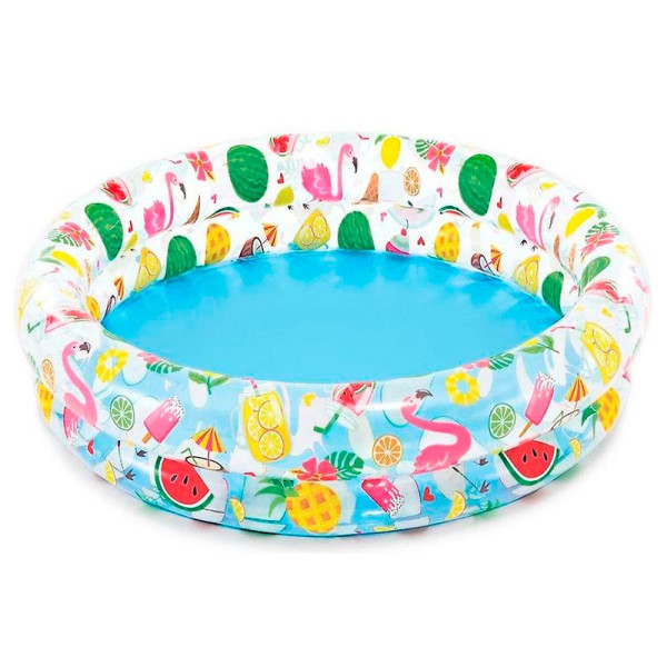 Басейн надувн."Літній коктейль" 122м*25 см INTEX 59421