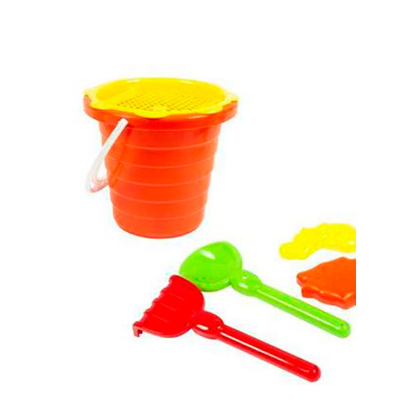 Набір пісочний №3 помаранчевий/жовтий 013575/3 Набір пісочний №3 помаранчевий/жовтий 013575/3