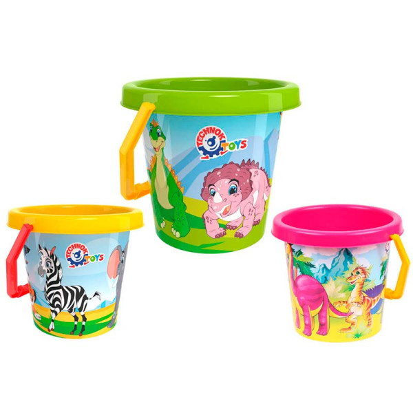 Дитяче відерце №2 Технок пластикове для піску 3121 Дитяче відерце №2 Технок пластикове для піску 3121