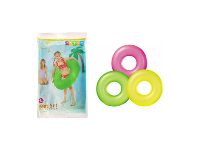 Коло неонове 91см 3 кольори 59262