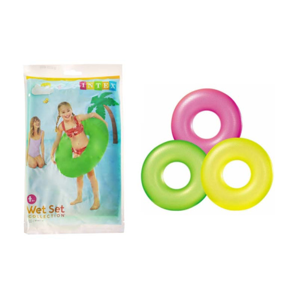 Коло неонове 91см 3 кольори 59262