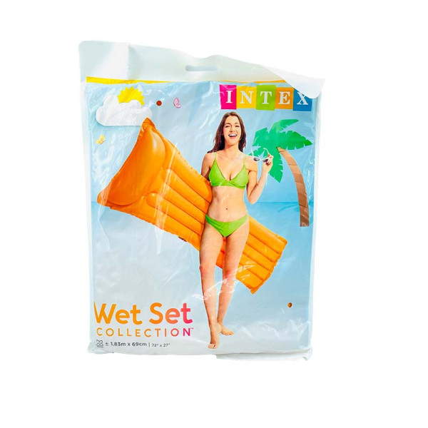 INTEX Матрац 183x69см (3 кольори) 59703_Orange
