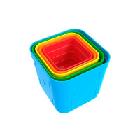 Пірамідка Технок "Фортеця" пластикова 5385