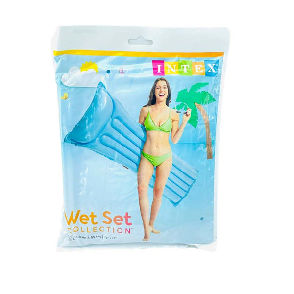 INTEX Матрац 183x69см (3 кольори) 59703_Blue INTEX Матрац 183x69см (3 кольори) 59703_Blue