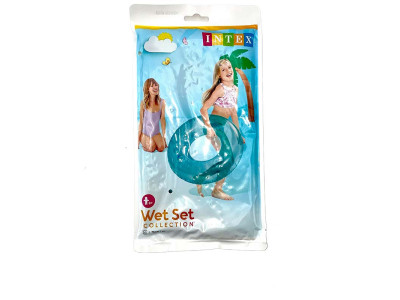 Надувний Круг Intex Неон 76 см 59260_Blue Надувний Круг Intex Неон 76 см 59260_Blue