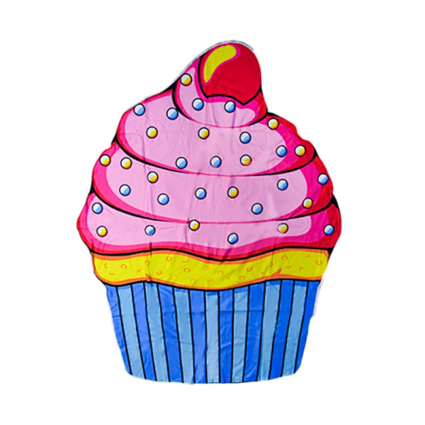 Пляжний рушник-підстилка K14344_Сupcake