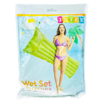 INTEX Матрац 183x69см (3 кольори) 59703_Green