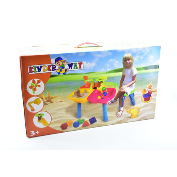 Столик для піску (човник і пасочки) НЕО 01-122 Столик для піску (човник і пасочки) НЕО 01-122