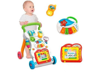 Ходунки-каталка Ігровий центр Перші кроки Baby Tilly UA0801