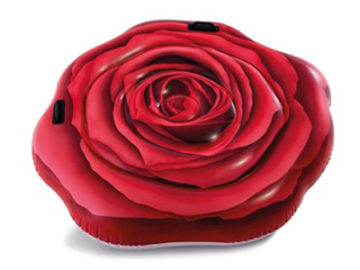 Надувний матрац Троянда 137x132см 58783