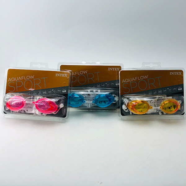 INTEX окуляри для плавання від 8 років 3 кольори 55684 INTEX окуляри для плавання від 8 років 3 кольори 55684