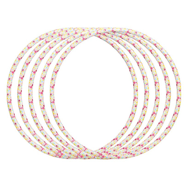 Обруч Бамсик №2 Квітонька хулахуп 75 см 0186 Обруч Бамсик №2 Квітонька хулахуп 75 см 0186