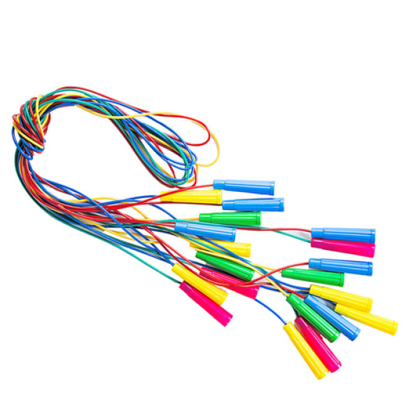 Скакалка кольорова 260см 035/12